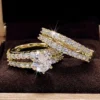 CZ Stone Luxury Women Rings