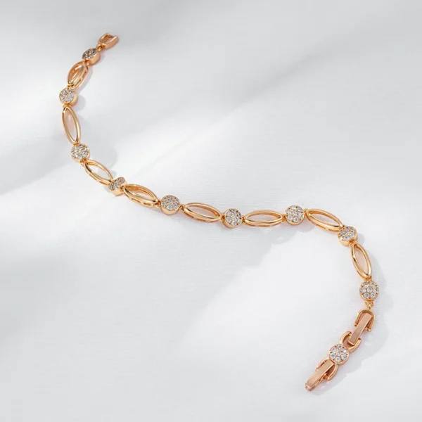 Hot Trendy Rose Gold Bracelet - Image 3