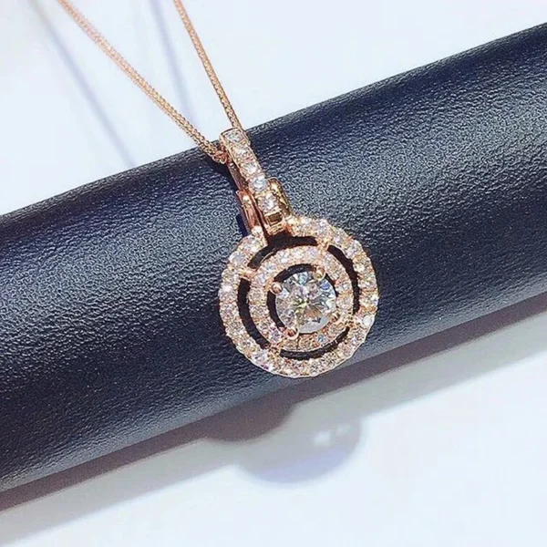Bling Bling Cubic Zirconia Necklace - Image 2
