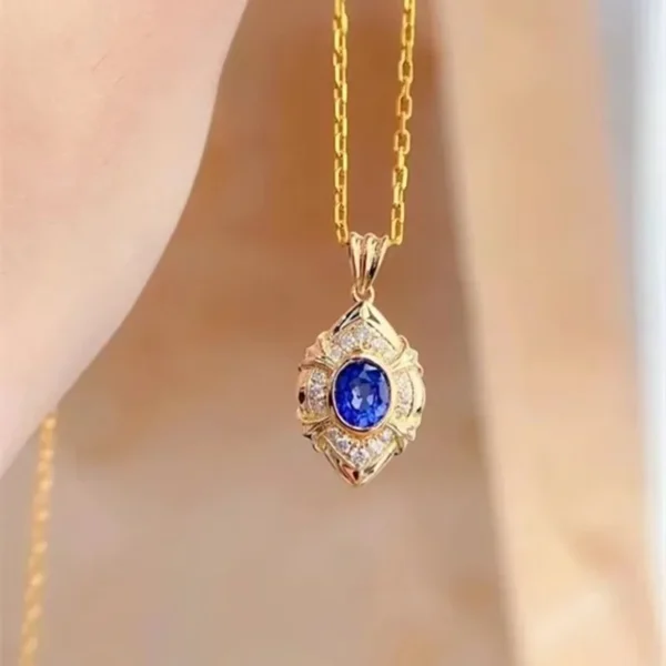 Gorgeous Gold Color Pendant Necklace